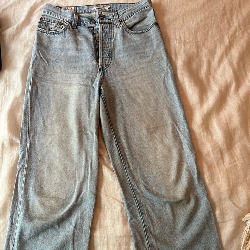 Levi’s ribcage straight jeans